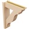 Ekena Millwork 5 1/2-in W x 18-in D x 22-in H Funston Trad Rough Cedar Woodgrain TimberThane Outlooker, Primed Tan OUTUR055X18X22FST04RCPR - alternate 6